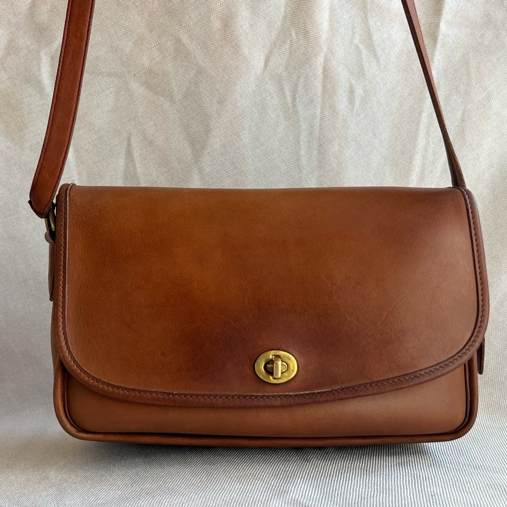 Vintage Coach Slim Satchel 9790 – Made in the USA (1996)